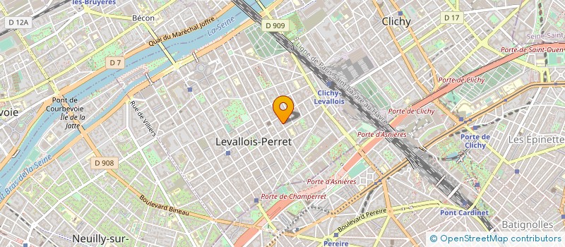 localisation de l'entreprise UN L DEUX C PATRIMOINE à LEVALLOIS-PERRET