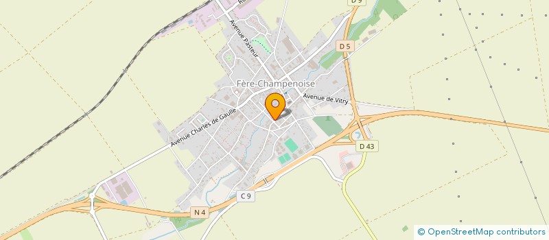 localisation de l'entreprise UN LAVOIR...DES HISTOIRES  FERE-CHAMPENOISE