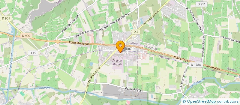 localisation de l'entreprise UN LAVOIR EN PROVENCE  MAUBEC