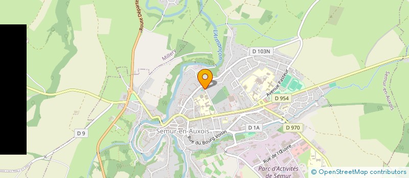 localisation de l'entreprise UN LIEN POUR TOUS ANIM'AUXOIS  SEMUR-EN-AUXOIS