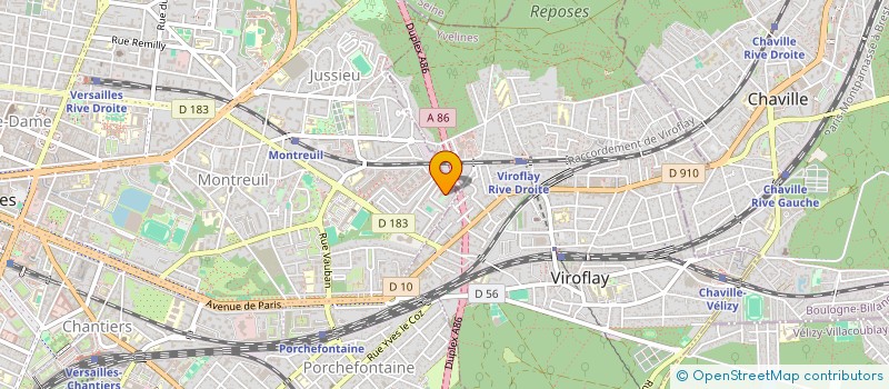 localisation de l'entreprise UN LOC SYND REG VERSAILLES à VERSAILLES