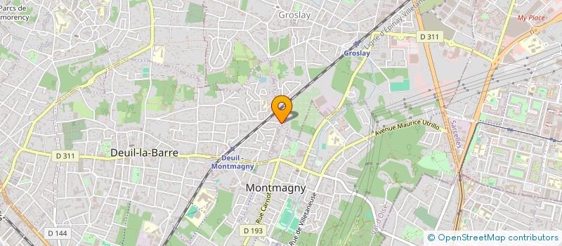 localisation de l'entreprise UN LOGEMENT POUR TOUS  MONTMAGNY