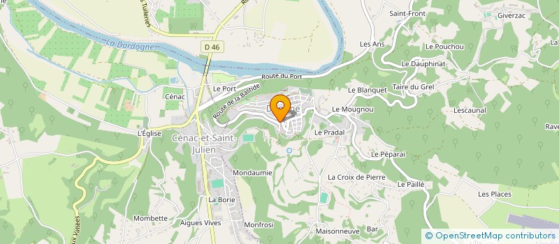 localisation de l'entreprise UN LOGIS A DOMME  DOMME