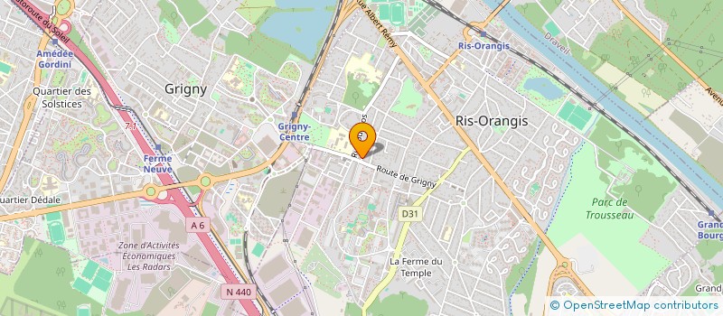 localisation de l'entreprise UN LOOK POUR TOUS RIS à RIS-ORANGIS