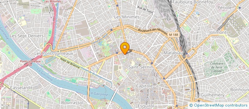 localisation de l'entreprise UN MAILLOT POUR LA VIE à TOULOUSE