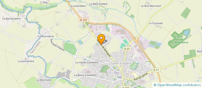 localisation de l'entreprise UN MAX DE JOUETS à SAINT-FULGENT