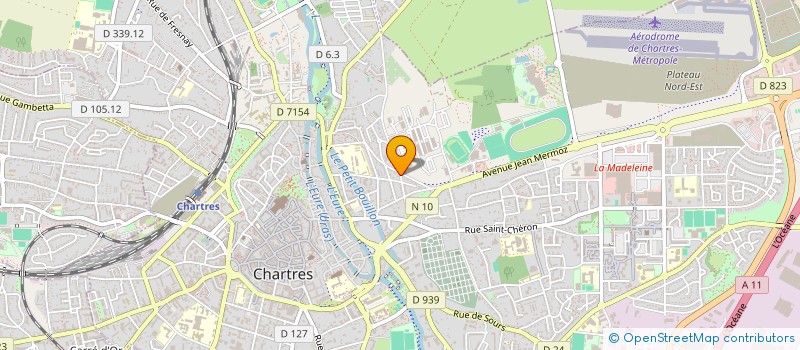 localisation de l'entreprise UN MILLENAIRE RECORDS à CHARTRES