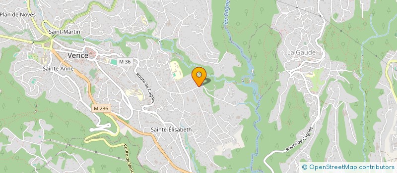 localisation de l'entreprise UN MOMENT POUR MOI  VENCE