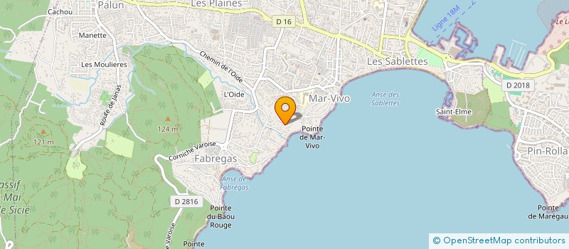 localisation de l'entreprise UN MOMENT POUR SOI  LA SEYNE-SUR-MER