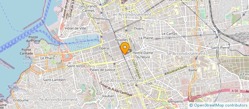 localisation de l'entreprise UN MONDE A PART à MARSEILLE