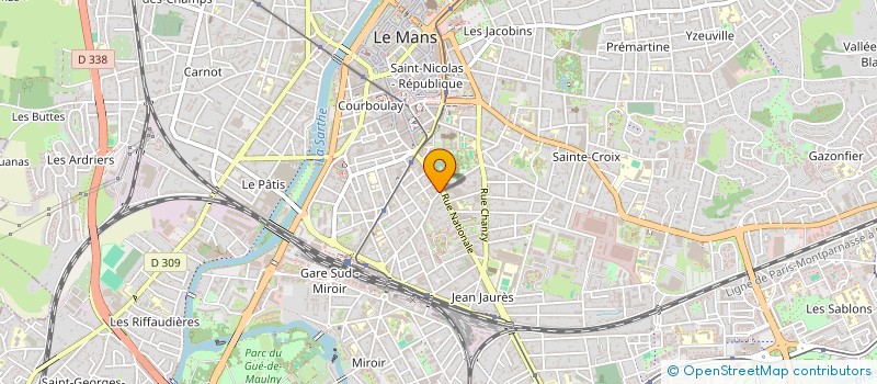 localisation de l'entreprise UN MONDE A PART à LE MANS