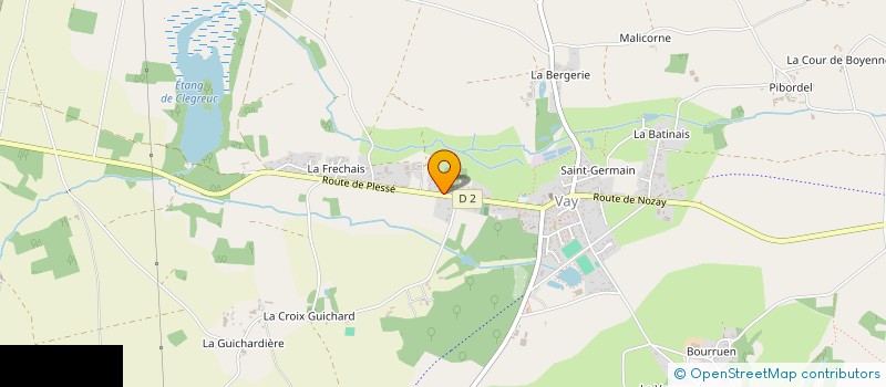 localisation de l'entreprise UN MONDE D'IDEES  NOZAY