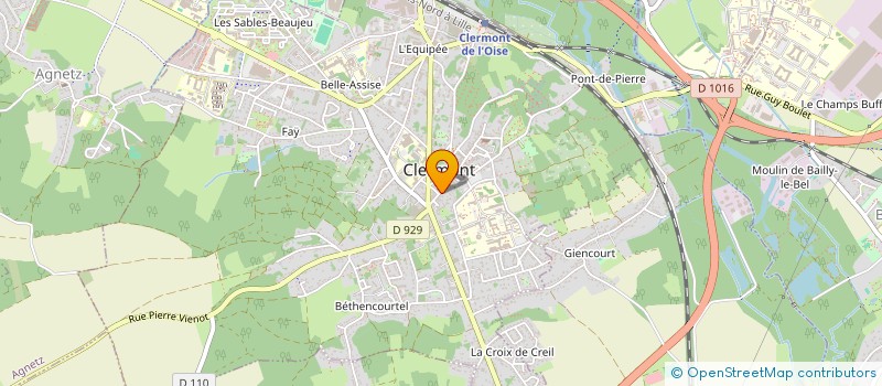 localisation de l'entreprise UN MONDE DE FILLES à CLERMONT