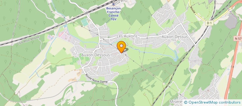 localisation de l'entreprise UN MONDE DE VINS  GENEUILLE