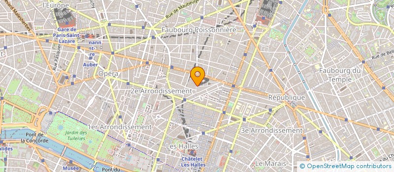localisation de l'entreprise UN MONDE GOURMAND à PARIS