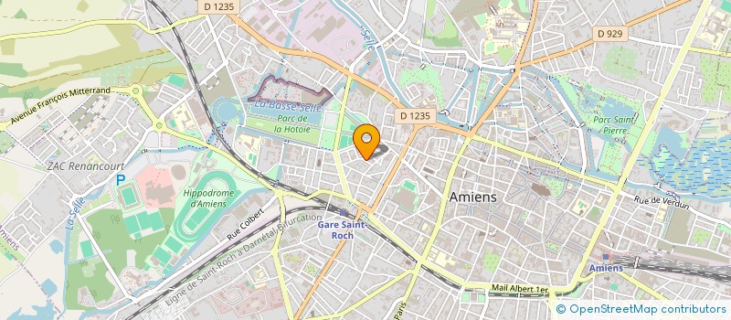 localisation de l'entreprise UN MONDE POUR GRANDIR à AMIENS