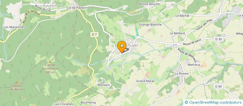 localisation de l'entreprise UN MONDE POUR MAHEE à CHUYER