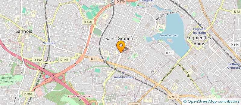 localisation de l'entreprise UN MONDE SANS NUAGE à SAINT-GRATIEN