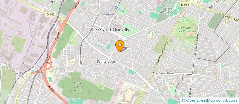 localisation de l'entreprise UN MOT POUR TOUS  LE GRAND-QUEVILLY