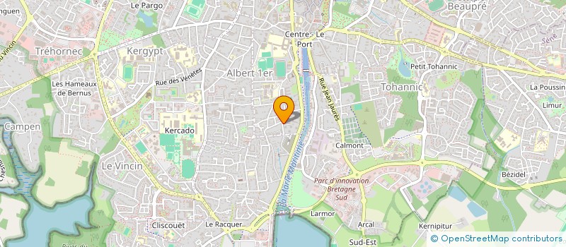 localisation de l'entreprise UN NATION COMBATTANTS MORBIHAN à VANNES