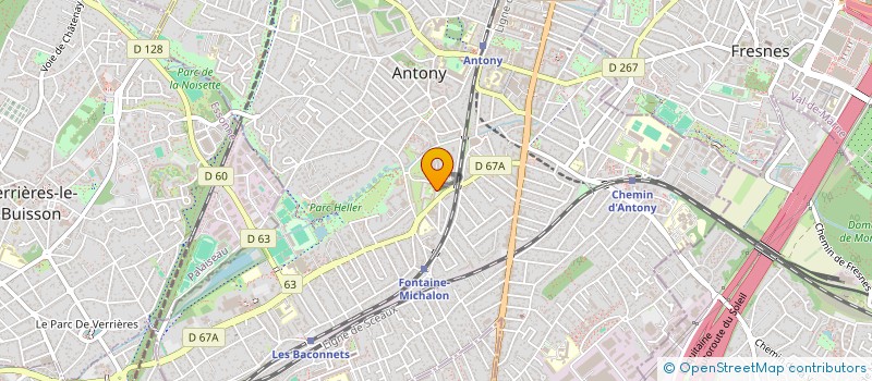 localisation de l'entreprise UN NOUVEAU REGARD SUR LES LIENS à ANTONY