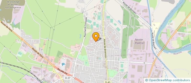 localisation de l'entreprise UN NOUVEL AVENIR POUR MABLY à MABLY