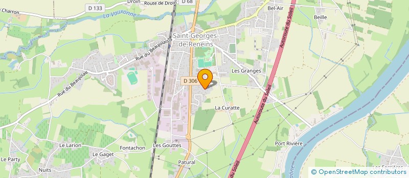 localisation de l'entreprise UN OCEAN D'AVANCE  LYON