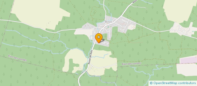 localisation de l'entreprise UN OCEAN DE MERES  RION-DES-LANDES