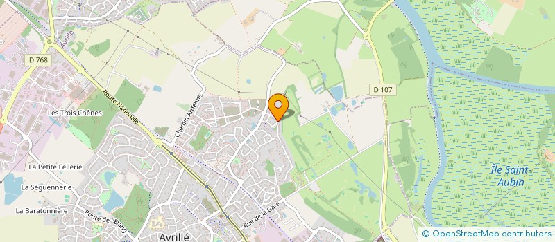 localisation de l'entreprise UN OEIL AVERTY à AVRILLE