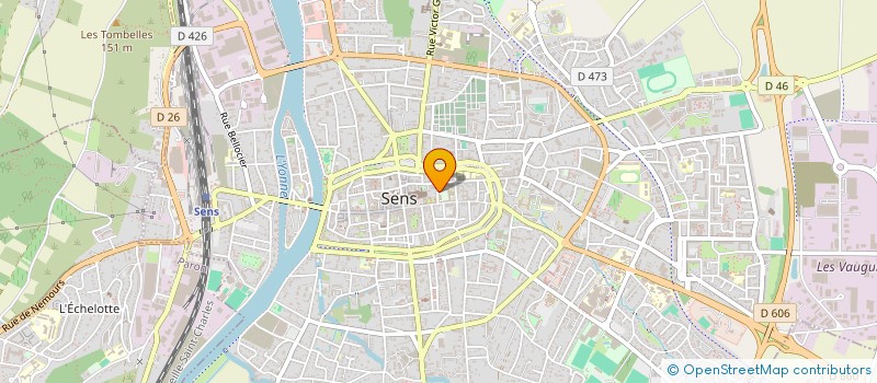 localisation de l'entreprise UN OEIL SUR LE MONDE à SENS