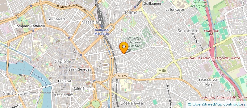 localisation de l'entreprise UN OEIL SUR MA VILLE à TOULOUSE
