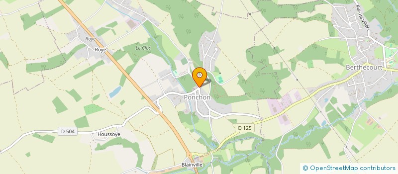 localisation de l'entreprise UN P TIT BOUT DE TOUS  PONCHON