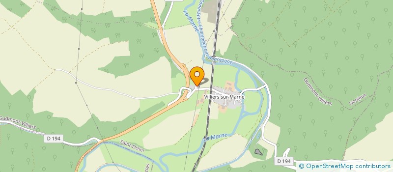 localisation de l'entreprise UN P'TIT COUP DE POUCE à GUDMONT-VILLIERS