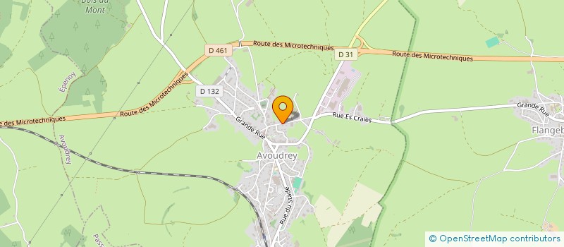 localisation de l'entreprise UN P'TIT VERRE EN PLUS  AVOUDREY