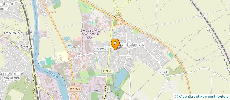 localisation de l'entreprise UN'PACT à SAINT-CLEMENT