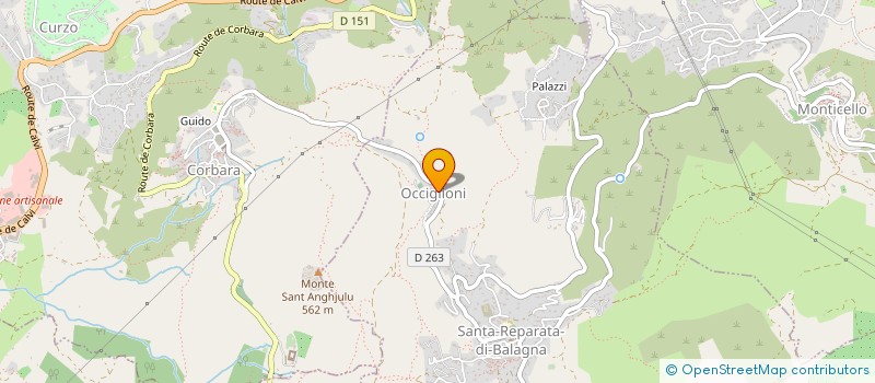 localisation de l'entreprise UN PACTE CONSEIL à SANTA-REPARATA-DI-BALAGNA