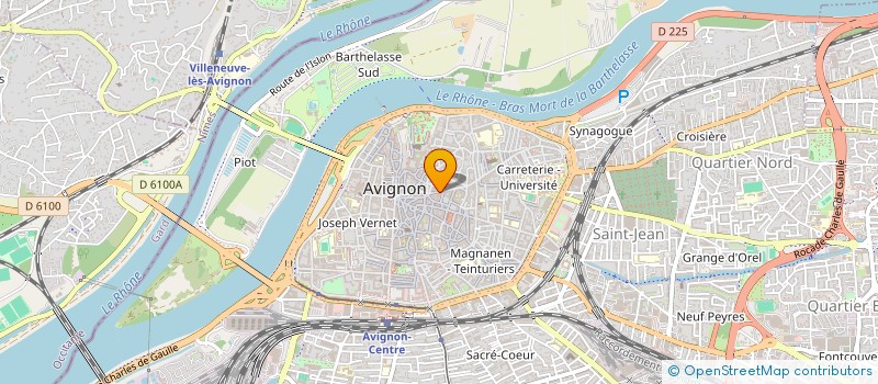 localisation de l'entreprise UN PACTE VAUCLUSE à AVIGNON
