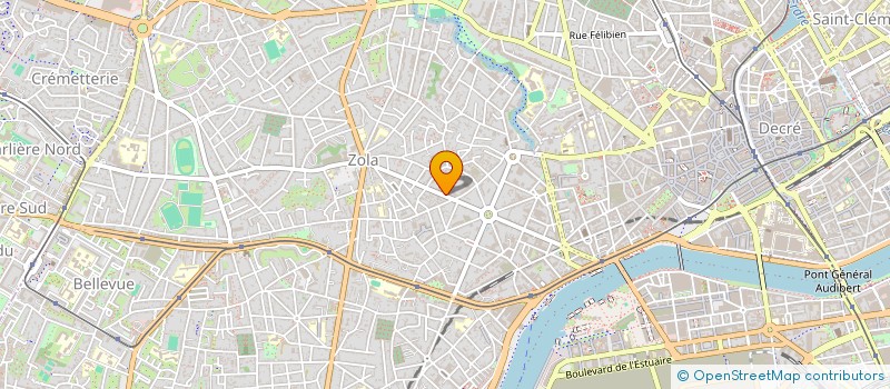 localisation de l'entreprise UN PAPILLON CONTRE L'ECZEMA à NANTES