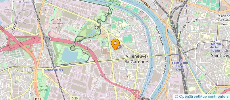 localisation de l'entreprise UN PARFUM DE ROSES POUR TOUS LES CAMEROUNAIS à VILLENEUVE-LA-GARENNE