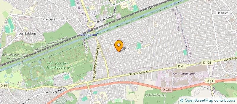 localisation de l'entreprise UN PAS APRES L'AUTRE à TREMBLAY-EN-FRANCE