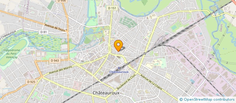 localisation de l'entreprise UN PAS DANS L ETERNITE à CHATEAUROUX