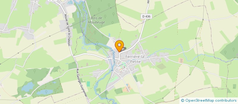 localisation de l'entreprise UN PAS EN AVANT  FERRIERE-LA-PETITE