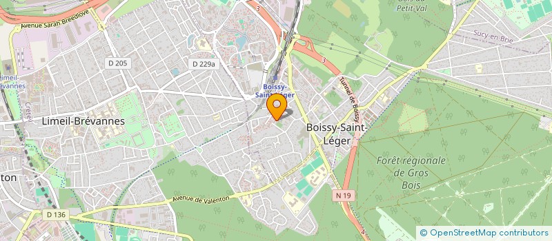 localisation de l'entreprise UN PAS POUR L'AUTISTE à BOISSY-SAINT-LEGER