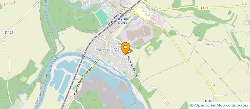 localisation de l'entreprise UN PAS POUR LUKA  MARY-SUR-MARNE