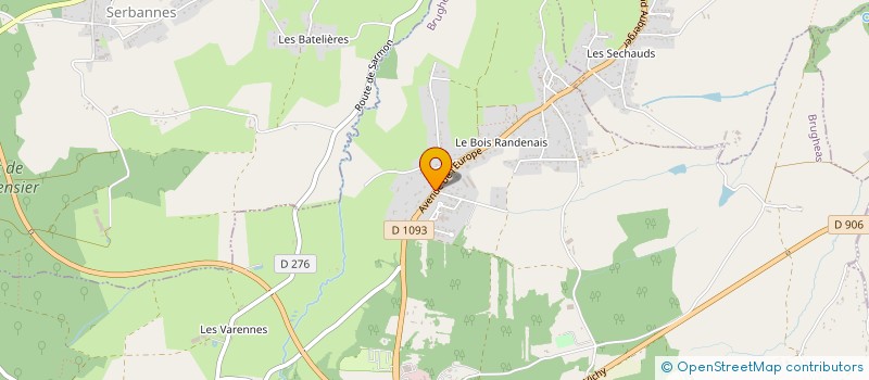 localisation de l'entreprise UN PAS POUR MILLE PAS à BRUGHEAS
