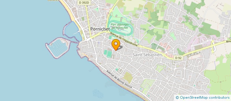 localisation de l'entreprise UN PAS POUR SOI à PORNICHET