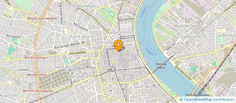 localisation de l'entreprise UN PAS VERS TOI  BORDEAUX