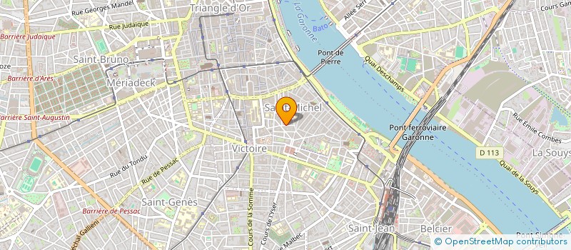 localisation de l'entreprise UN PAS VERS VOS VACANCES à BORDEAUX