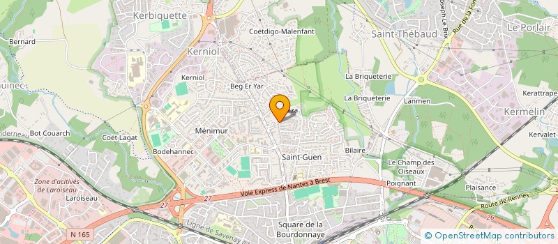 localisation de l'entreprise UN PEDALO POUR AMELIE à VANNES