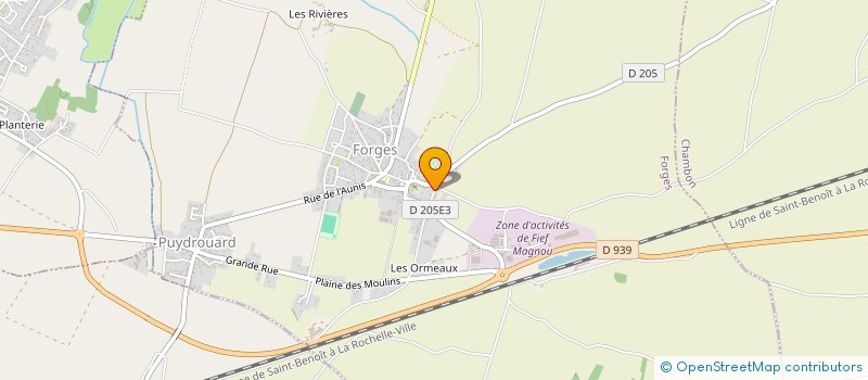 localisation de l'entreprise UN PETIT COIN DE PARADIS  FORGES